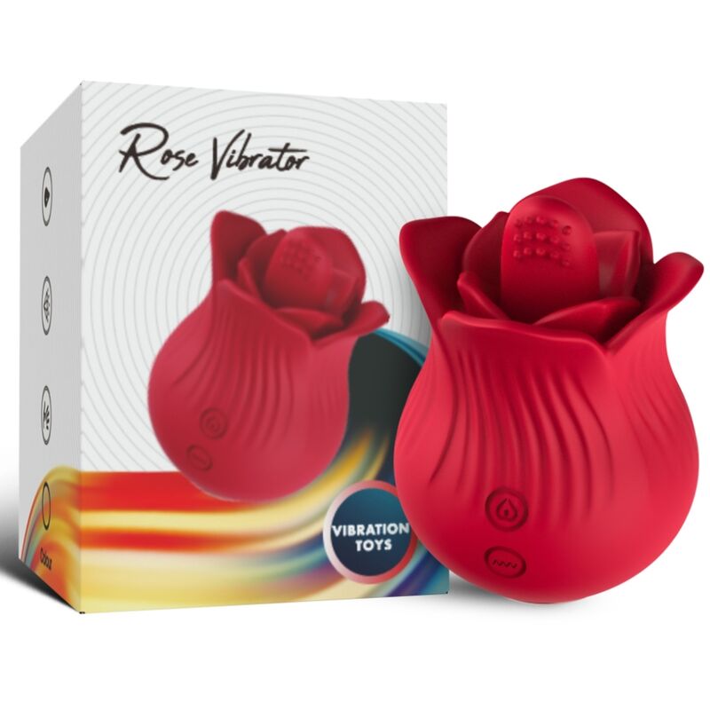 ARMONY - VIBRADOR E ESTIMULADOR ROSA VERMELHO Sexshoptuga 