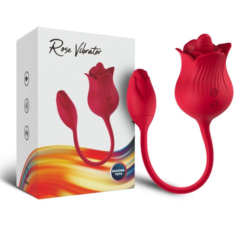 ARMONY - VIBRADOR ROSA CON COLA VERMELHO Sexshoptuga 