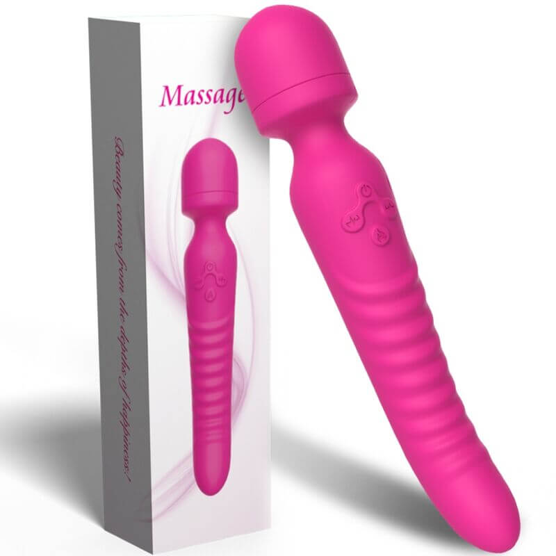 ARMONY - MISSION MASSAGER AND VIBRATOR HEAT EFFECT FUCHSIA Sexshoptuga 