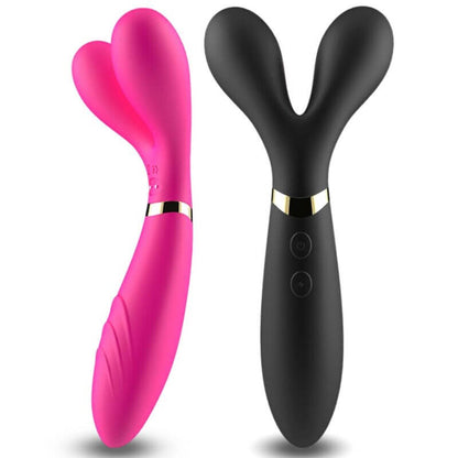 ARMONY - Y-WAND MASSAGER AND DOUBLE HEAD VIBRATOR BLACK