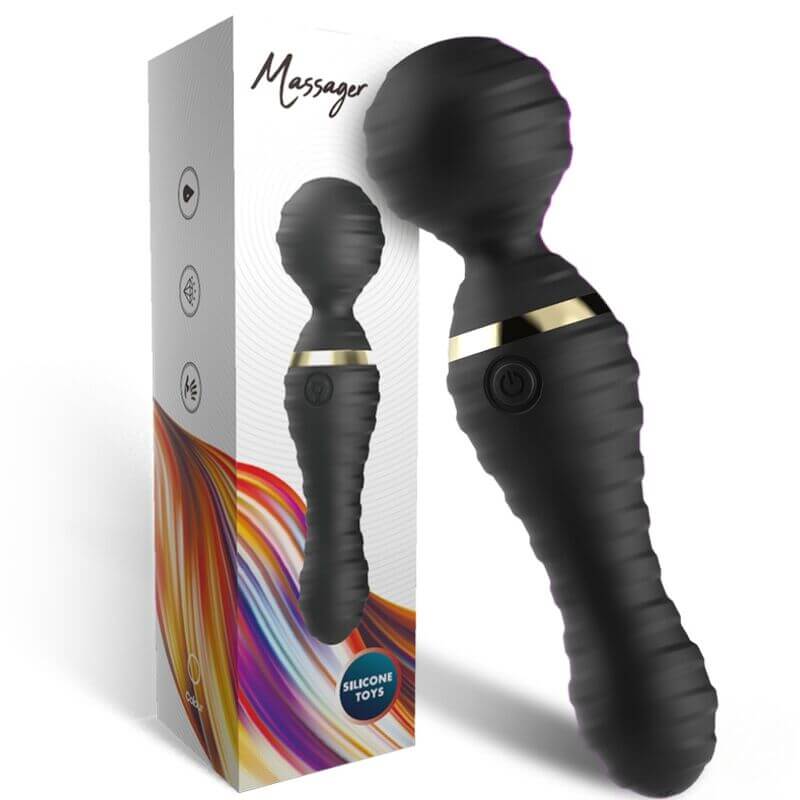 ARMONY - FREEDO SMALL BLACK MASSAGER AND VIBRATOR Sexshoptuga 