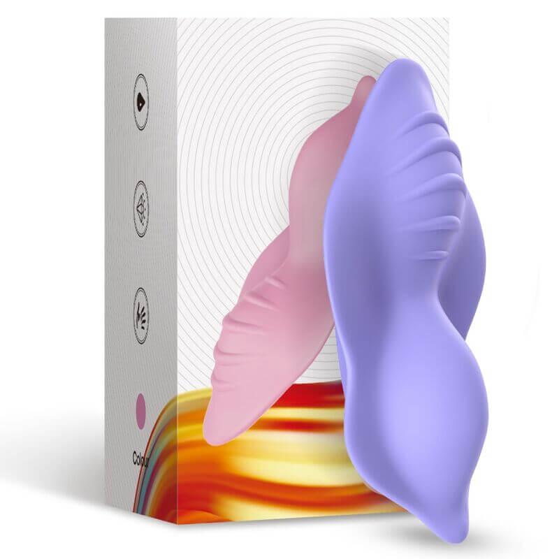 ARMONY - WHISPER WEARABLE CALÇAS VIBRADOR DE CONTROLE REMOTO ROXO - Sexshoptuga 