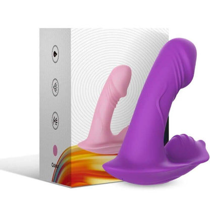 ARMONY - VIBRADOR DE APITO CONTROLE REMOTO INTRODUZÍVEL ROXO - Sexshoptuga 