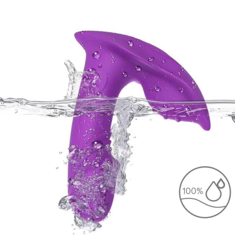 ARMONY - VIBRADOR DE APITO CONTROLE REMOTO INTRODUZÍVEL ROXO - Sexshoptuga 