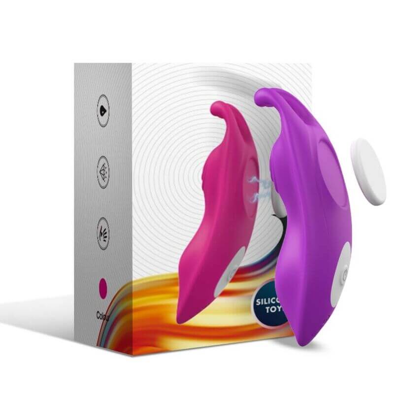 ARMONY - HONEYBEE WEARABLE CALÇAS VIBRADOR G-SPOT CONTROLE REMOTO ROXO Sexshoptuga 