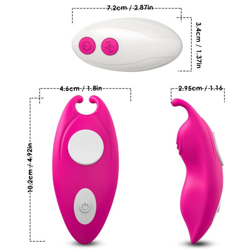 ARMONY - MEL BEE WEARABLE CALÇAS VIBRADOR G-SPOT CONTROLE REMOTO FÚCSIA Sexshoptuga 