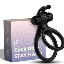 ARMONY - BLACK RABBIT DOUBLE VIBRATING RING FOR COUPLES Sexshoptuga 