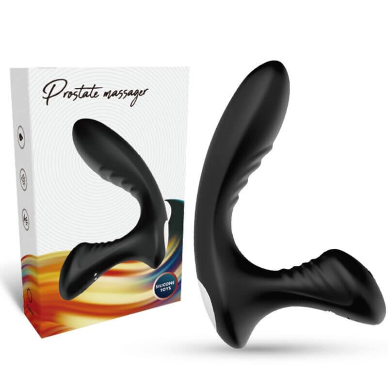 ARMONY - STORM VIBRADOR ANAL PRÓSTATA E PLUG CONTROLE REMOTO PRETO Sexshoptuga 