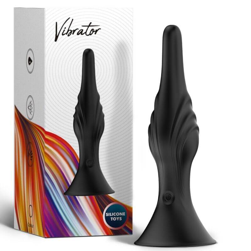 ARMONY - VIBRADOR E PLUG ANAL CONTROLE REMOTO PRETO Sexshoptuga 