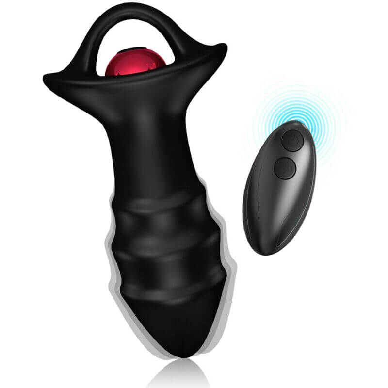 ARMONY - KYLIN FINGER VIBRATOR AND BLACK BUTT PLUG REMOTE CONTROL Sexshoptuga 