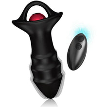 ARMONY - KYLIN FINGER VIBRATOR AND BLACK BUTT PLUG REMOTE CONTROL