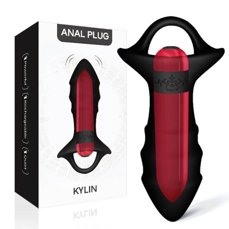 ARMONY - KYLIN FINGER VIBRATOR AND BLACK BUTT PLUG REMOTE CONTROL Sexshoptuga 