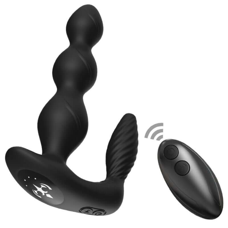 ARMONY - MANFUN VIBRATOR AND STIMULATOR ANAL PLUG REMOTE CONTROL BLACK Sexshoptuga 