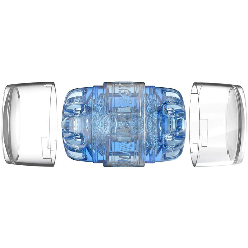 FLESHLIGHT - MASTURBADOR QUICKSHOT TURBO AZUL GELO - Sexshoptuga 