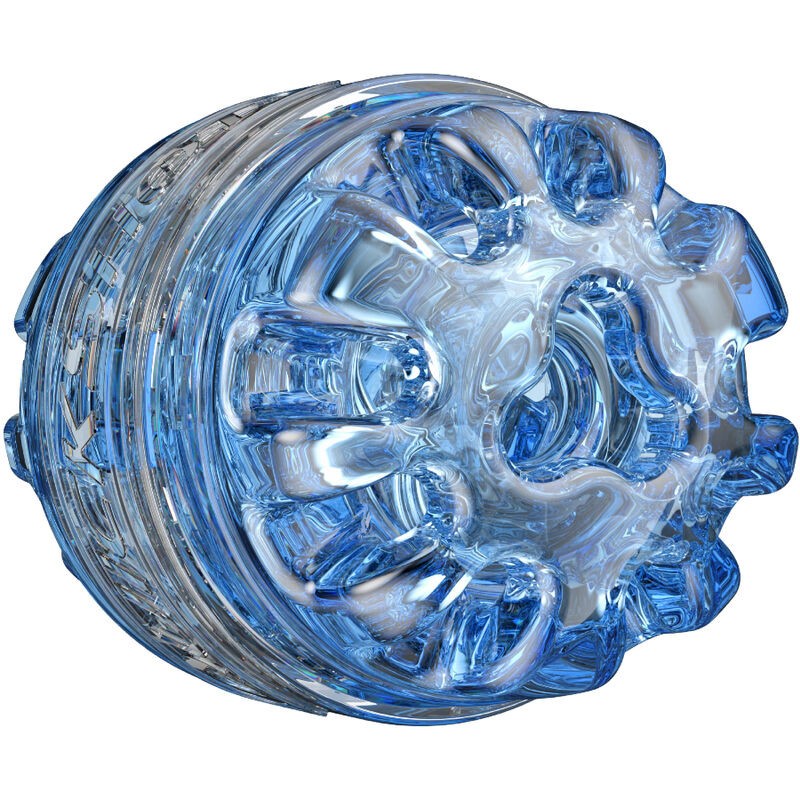 FLESHLIGHT - MASTURBADOR QUICKSHOT TURBO AZUL GELO - Sexshoptuga 