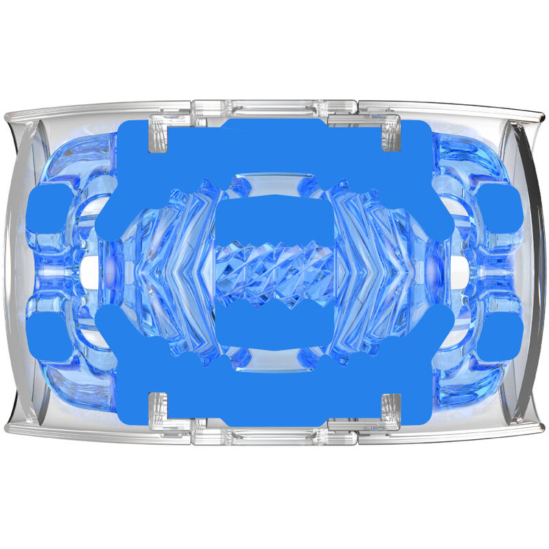 FLESHLIGHT - MASTURBADOR QUICKSHOT TURBO AZUL GELO - Sexshoptuga 