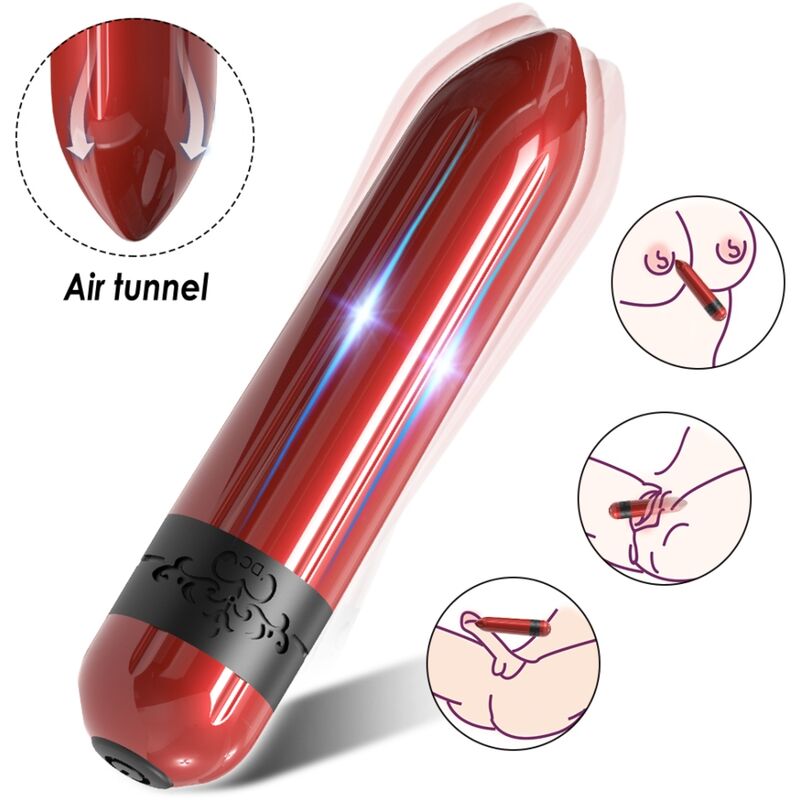 ARMONY - FOGUETE VIBRADOR BALA FÚCSIA - Sexshoptuga  Sexshoptuga 