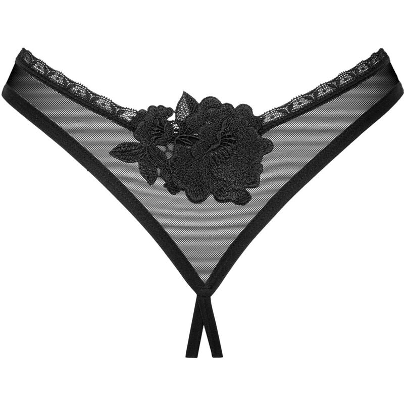 OBSESSIVE - LATINESA TANGA CROTCHLESS XS/S - Sexshoptuga  Sexshoptuga 