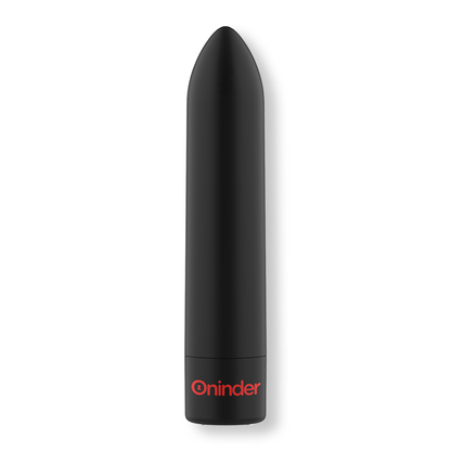 ONINDER - BERLIN BULLET VIBRADOR PRETO 9 MODOS 8,5 X 2 CM - APLICATIVO GRATUITO - Sexshoptuga 