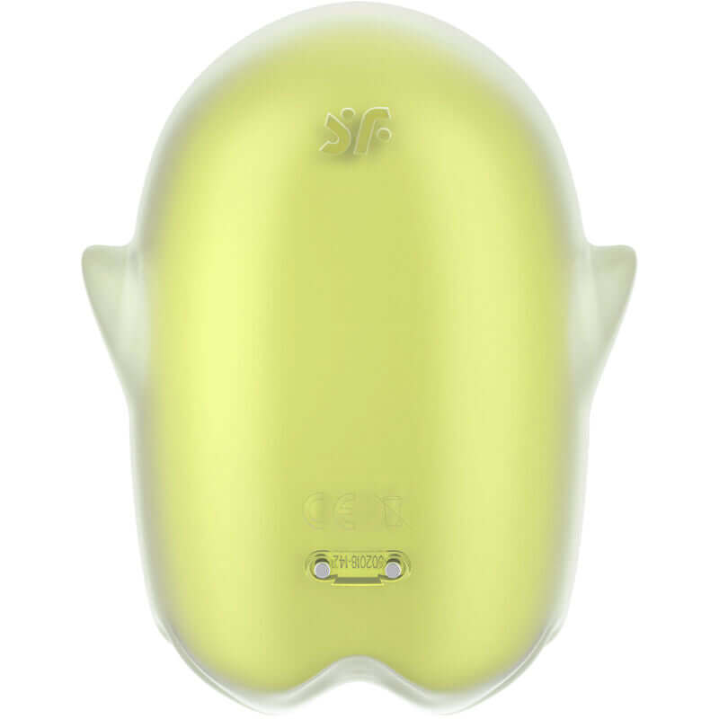 SATISFYER - GLOWING GHOST AIR PULSE & VIBRADOR AMARELO Sexshoptuga 