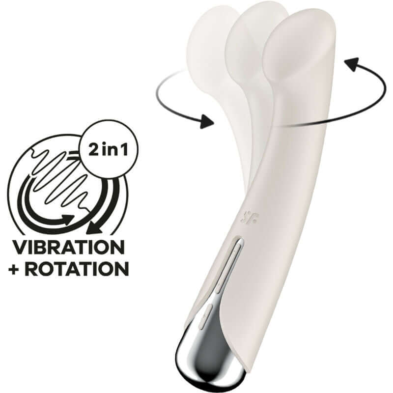 SATISFYER - SPINNING G-SPORT 1 RED ROTATOR VIBRATOR Sexshoptuga 