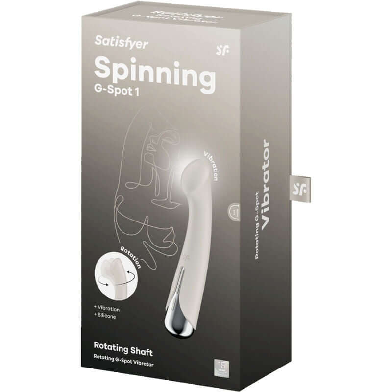 SATISFYER - SPINNING G-SPORT 1 RED ROTATOR VIBRATOR Sexshoptuga 