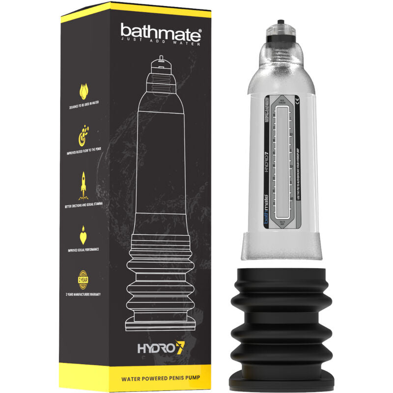 BATHMATE - HYDRO 7 HERCULES TRANSPARENTE - Sexshoptuga 