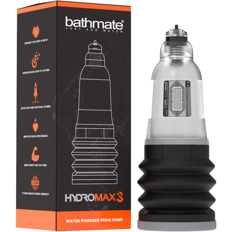 BATHMATE - HYDROMAX 3 TRANSPARENTE - Sexshoptuga  Sexshoptuga 