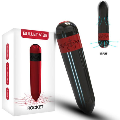 ARMONY - ROCKET VIBRADOR BALA CONTROLE REMOTO PRETO - Sexshoptuga 