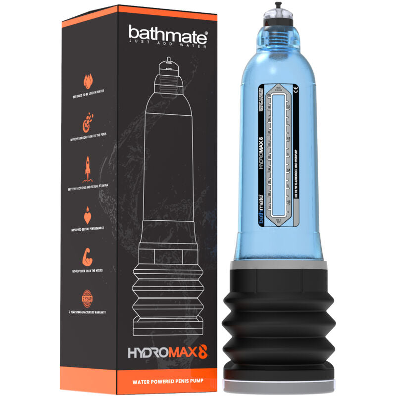 BATHMATE - HYDROMAX 8 TRANSPARENTE - Sexshoptuga  Sexshoptuga 