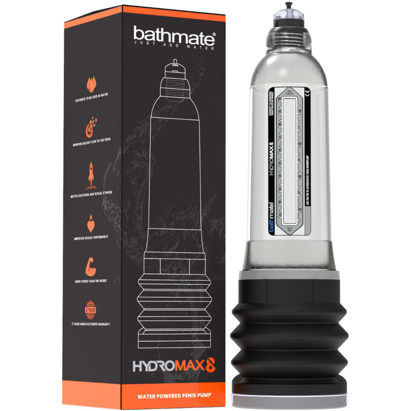 BATHMATE - HYDROMAX 8 TRANSPARENTE - Sexshoptuga  Sexshoptuga 