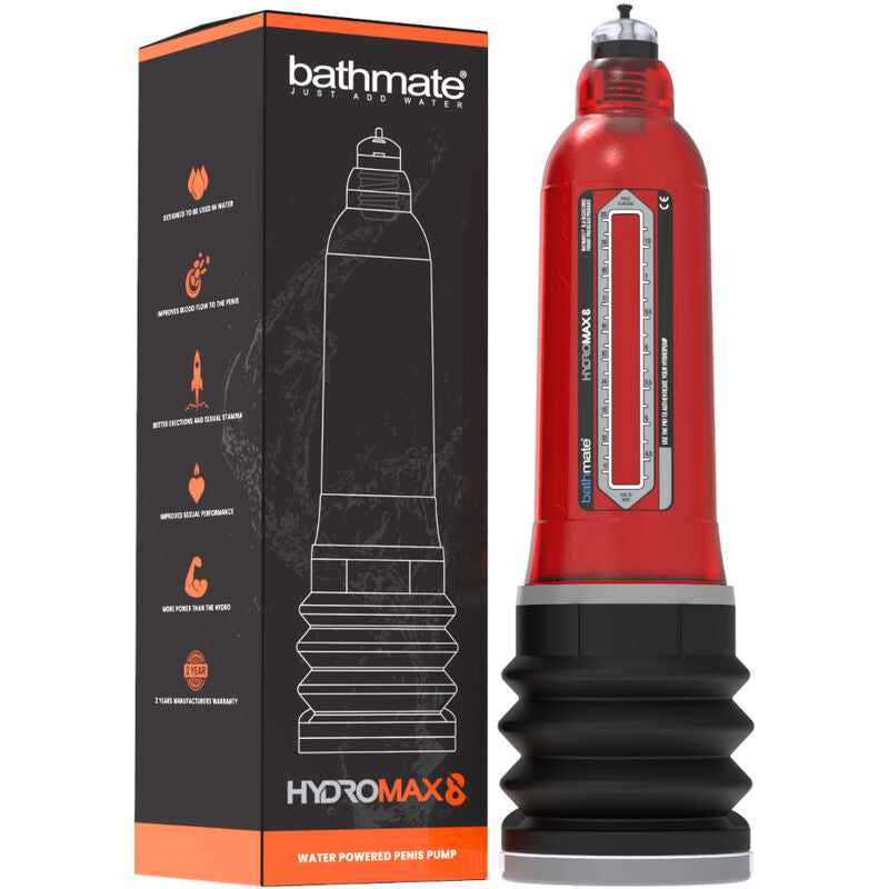 BATHMATE - HYDROMAX 8 TRANSPARENTE - Sexshoptuga  Sexshoptuga 