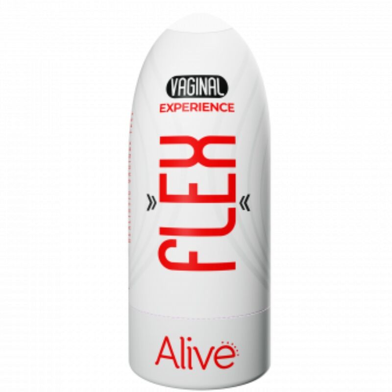 ALIVE - FLEX MASTURBADOR MASCULINO VAGINAL TAMANHO M - Sexshoptuga  Sexshoptuga 