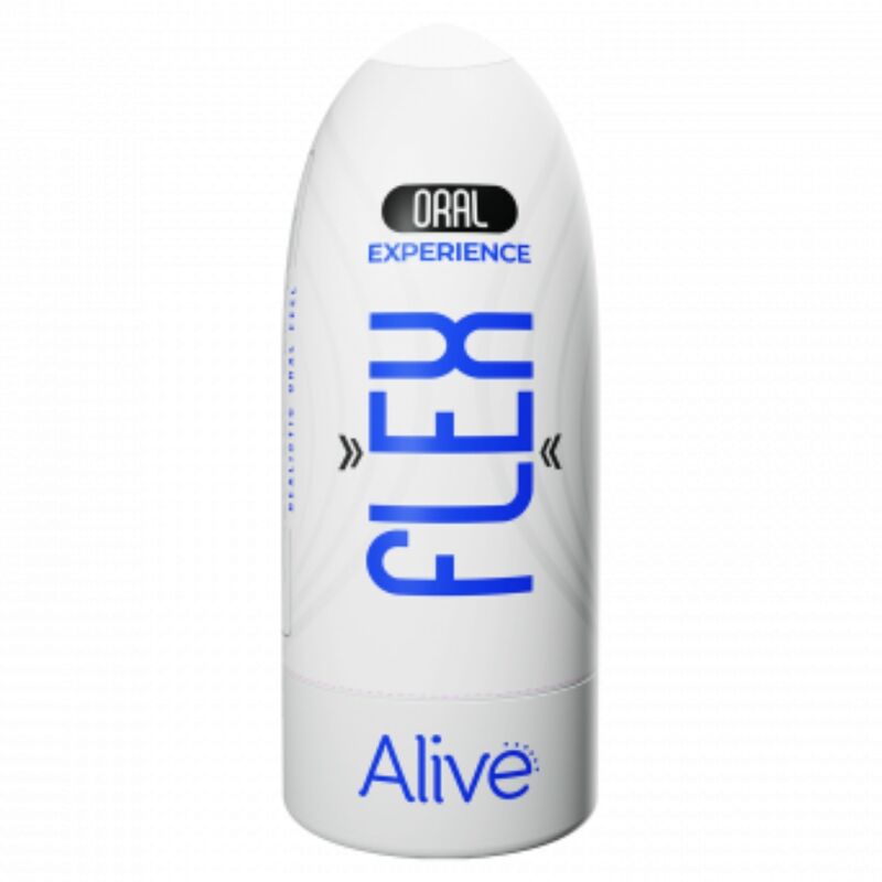 ALIVE - FLEX MASTURBADOR MASCULINO ORAL TAMANHO M - Sexshoptuga  Sexshoptuga 