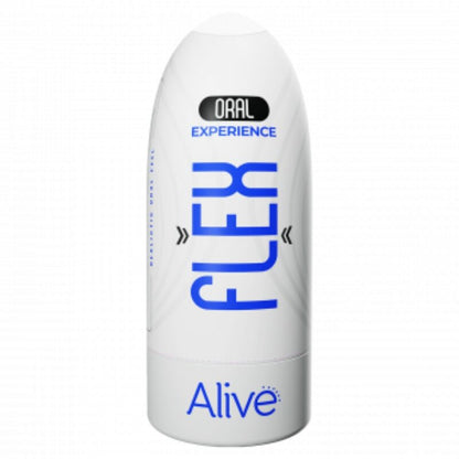 ALIVE - FLEX MASTURBADOR MASCULINO ORAL TAMANHO M - Sexshoptuga 