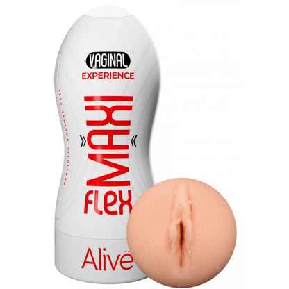 ALIVE - MAXI FLEX MASTURBADOR MASCULINO VAGINAL TAMANHO L - Sexshoptuga 