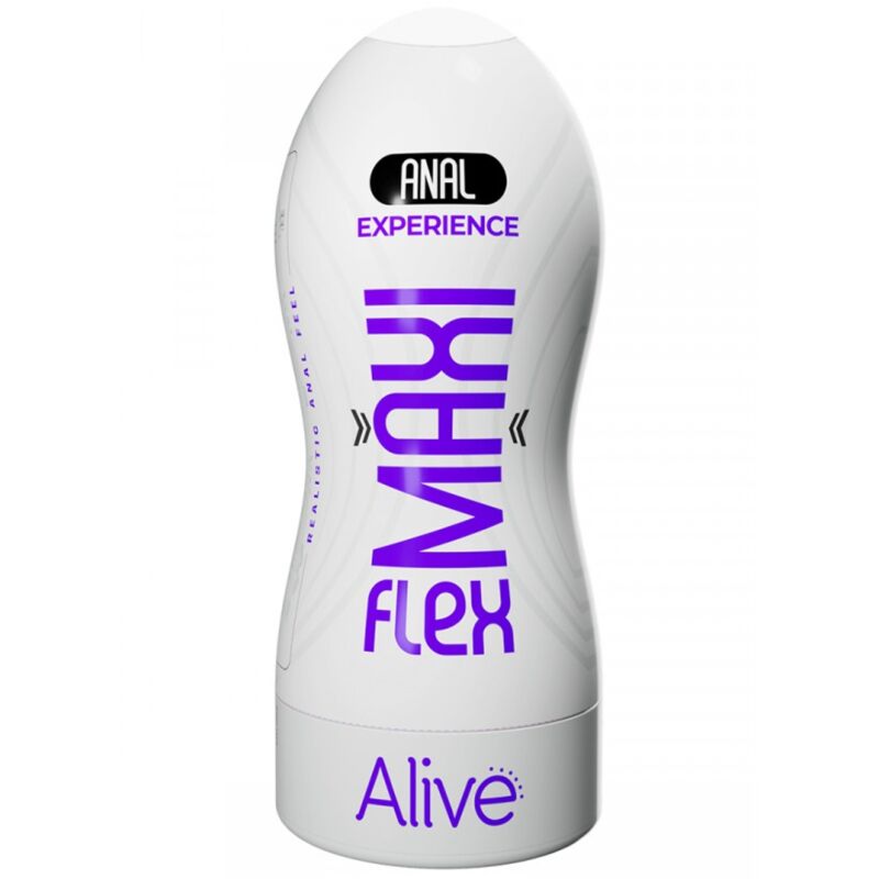 ALIVE - MAXI FLEX MASTURBADOR MASCULINO ANAL TAMANHO L - Sexshoptuga  Sexshoptuga 