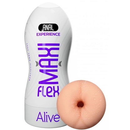 ALIVE - MAXI FLEX MASTURBADOR MASCULINO ANAL TAMANHO L - Sexshoptuga 