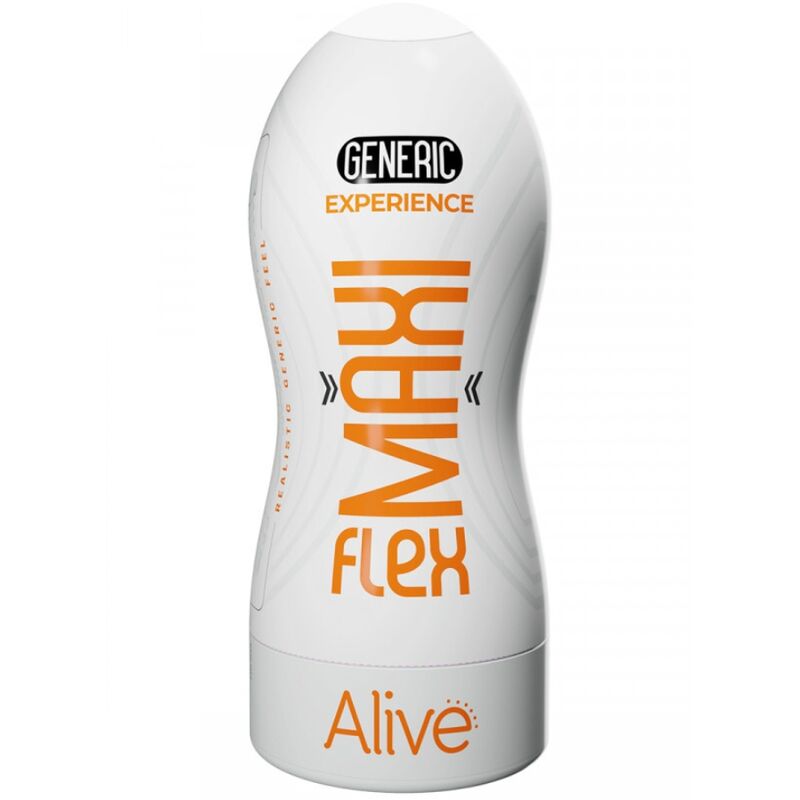 ALIVE - MAXI FLEX MASTURBADOR MASCULINO GENÉRICO TAMANHO L - Sexshoptuga 