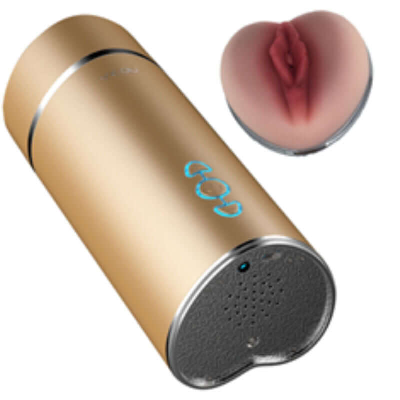 ARMONY - MASTURBADOR VIBRADOR VAGINA GOLDEN Sexshoptuga 