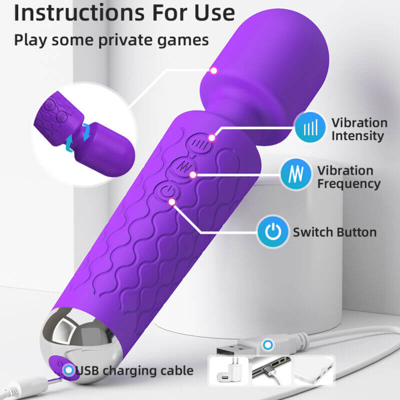 ARMONY - MASSAGER E VIBRADOR VIOLETA Sexshoptuga 