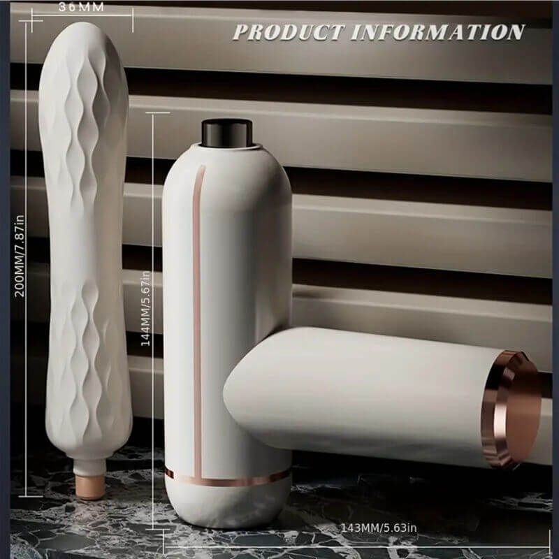 ARMONY - MQUINA FKING VIBRADOR AJUSTVEL E AUTOMTICO BRANCO Sexshoptuga 