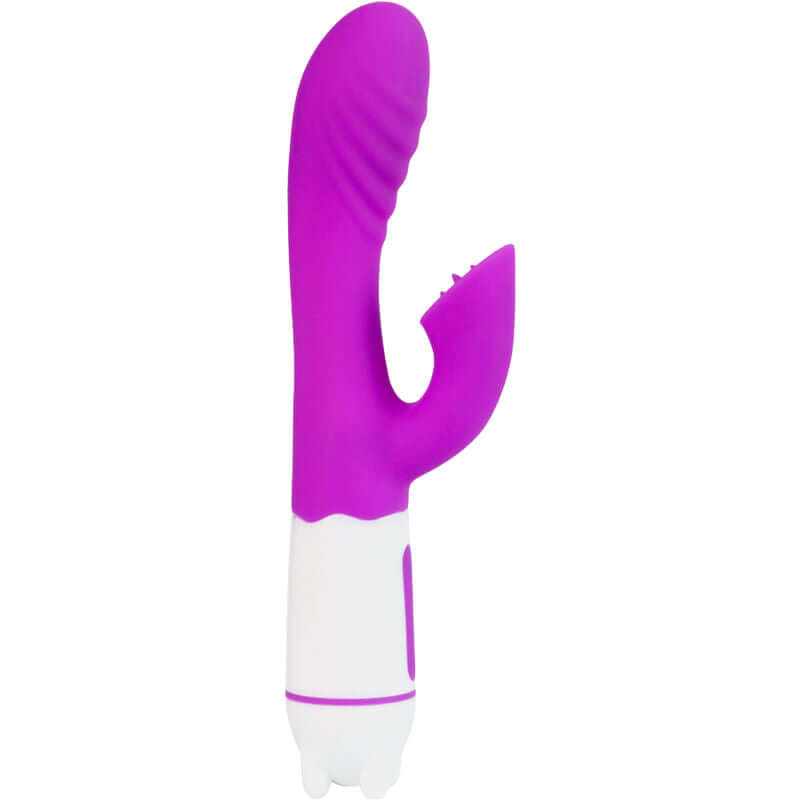 ARMONY - VIBRADOR E ESTIMULADOR HAPPY COM LÍNGUA RECARREGÁVEL VIOLETA Sexshoptuga 