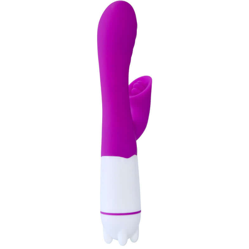 ARMONY - VIBRADOR E ESTIMULADOR HAPPY COM LÍNGUA RECARREGÁVEL VIOLETA Sexshoptuga 