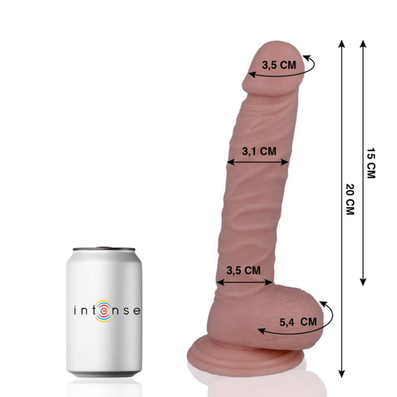 MR INTENSE - 19 REALISTIC PENIS 20 CM -O- 3.1 CM - Sexshoptuga 