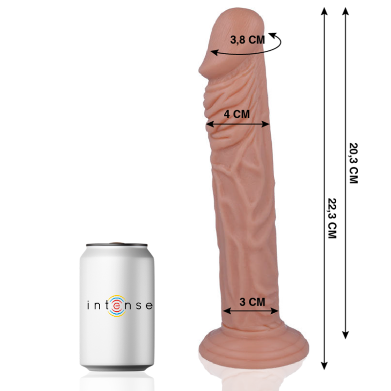 MR INTENSE - 27 REALISTIC PENIS 22.3 CM -O- 4 CM - Sexshoptuga 