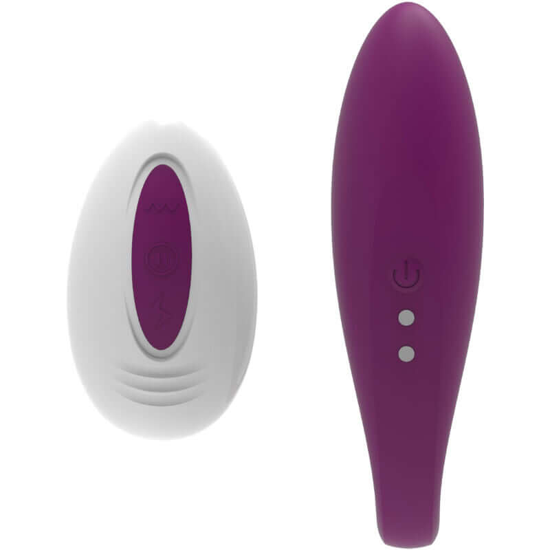 ARMONY - VIBRADOR KITTY PARA CASAIS VIOLETA CONTROLE REMOTO Sexshoptuga 