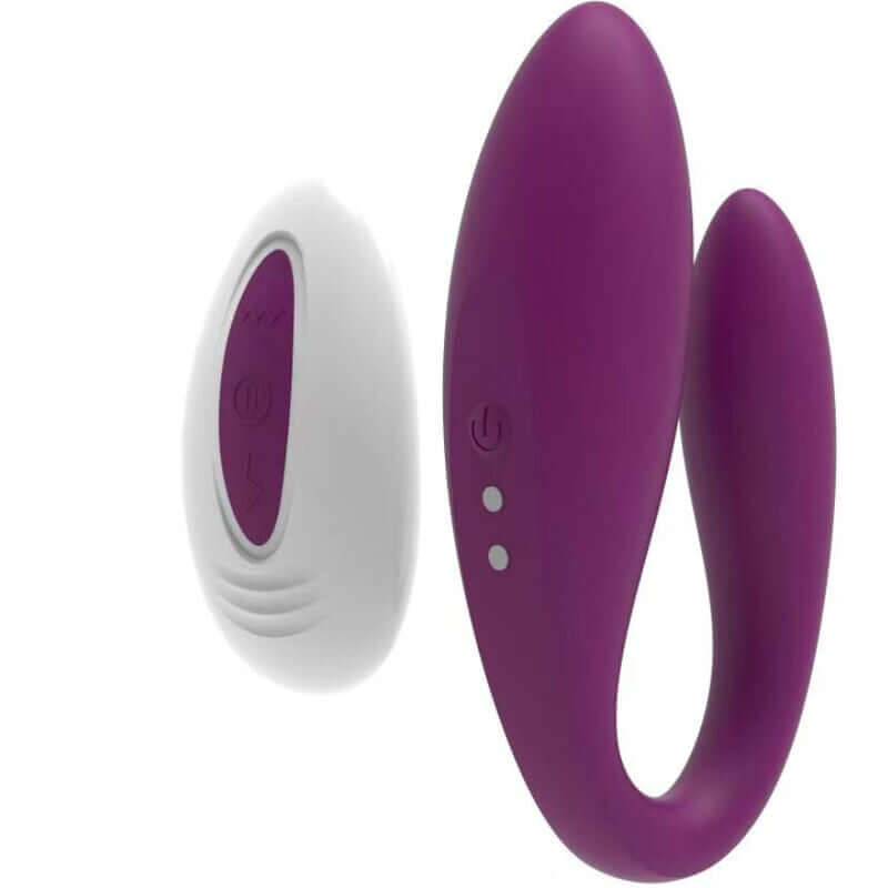 ARMONY - VIBRADOR KITTY PARA CASAIS VIOLETA CONTROLE REMOTO Sexshoptuga 