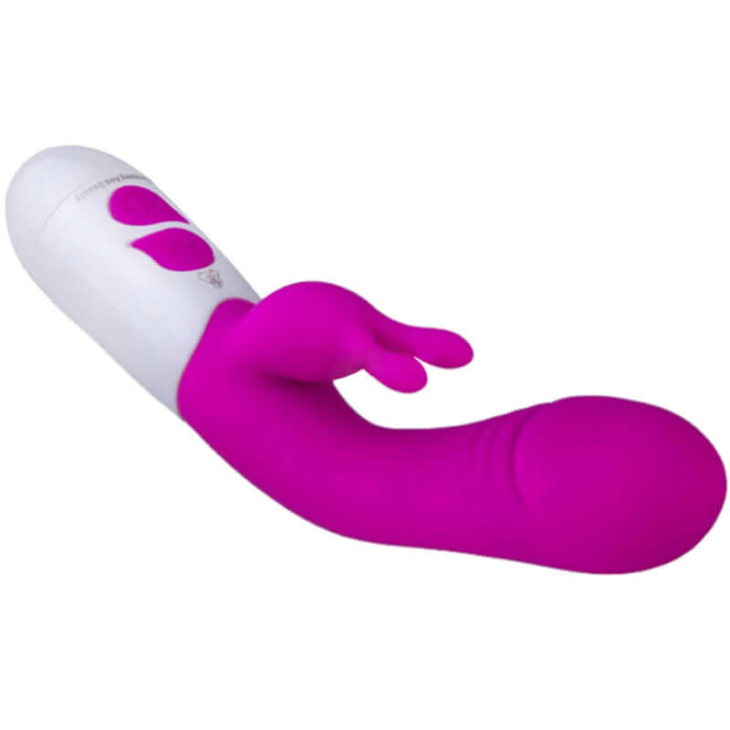 ARMONY - VIBRADOR FELIZ E ESTIMULADOR DE COELHO VIOLETA Sexshoptuga 