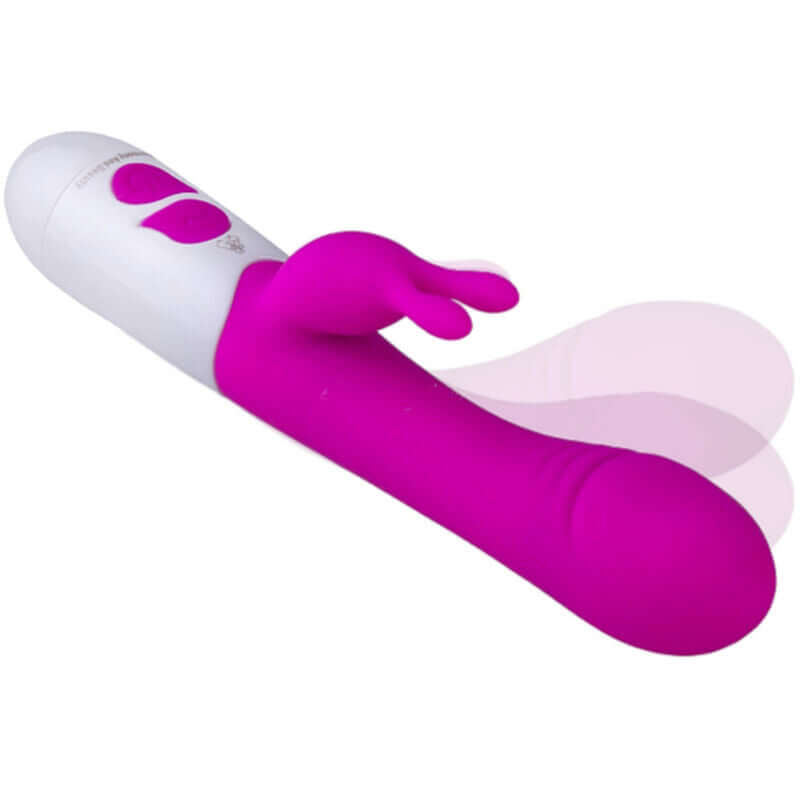 ARMONY - VIBRADOR FELIZ E ESTIMULADOR DE COELHO VIOLETA Sexshoptuga 